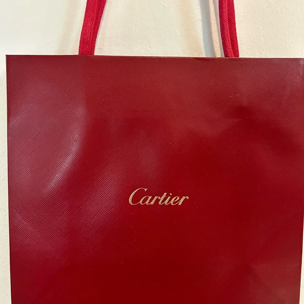 Cartier gift bag small size